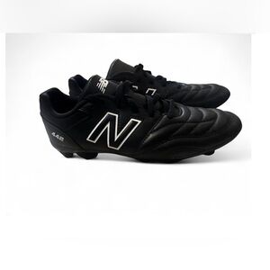 Kids New Balance Black Soccer Shoes